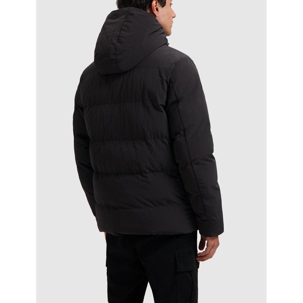 Activewear Hooded Jacket Black-Pure Path-Mansion Clothing
