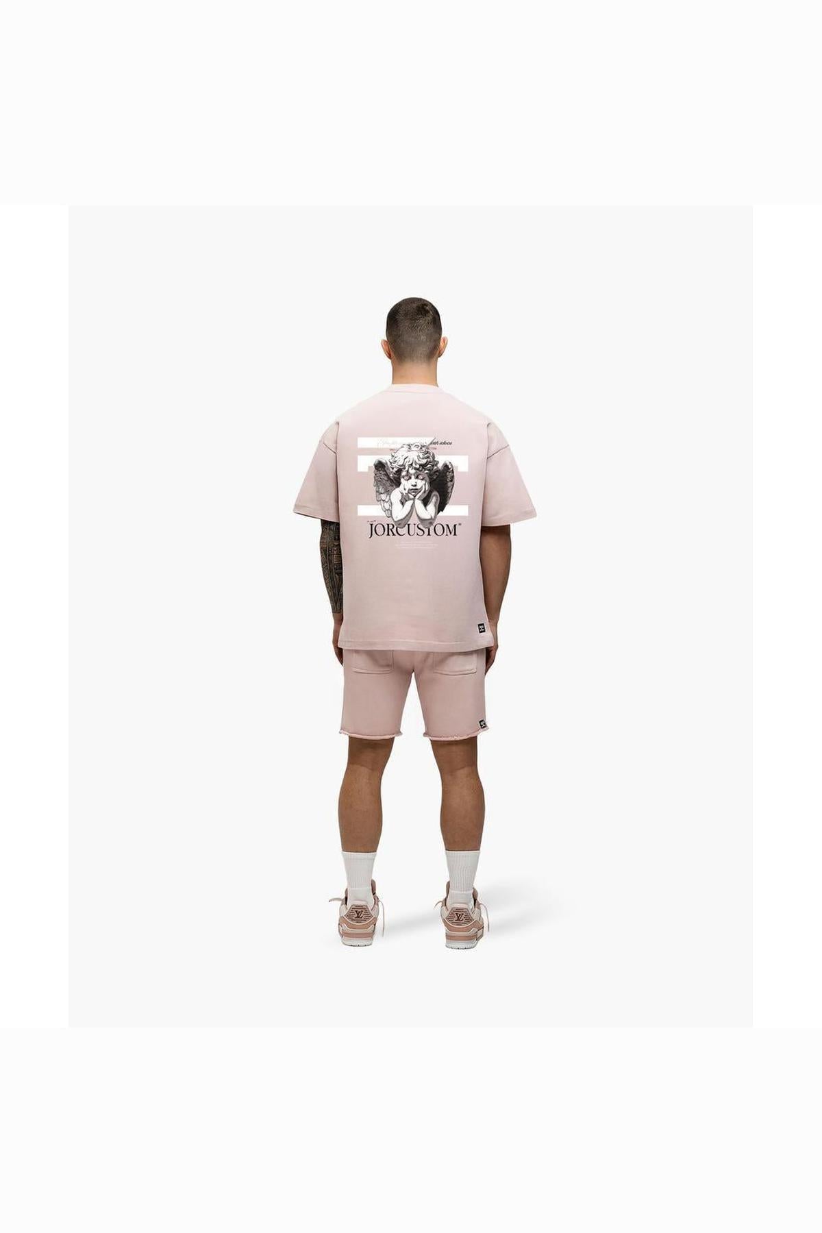 Angel 2.0 Summer Set Loose Fit T-Shirt AshPink