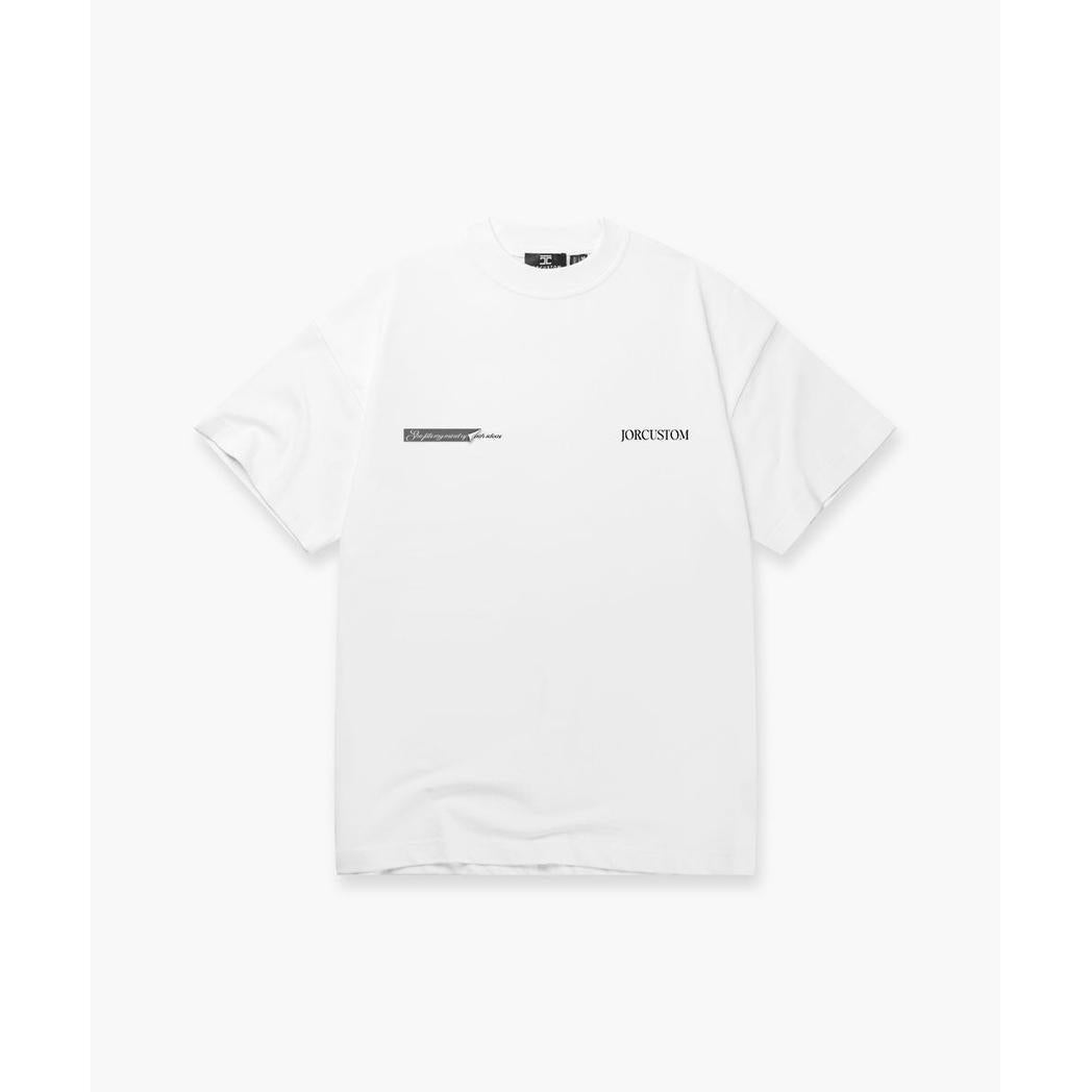 Angel2.0 Summer Set Loose Fit T-Shirt White-AcidGrey-JORCUSTOM-Mansion Clothing