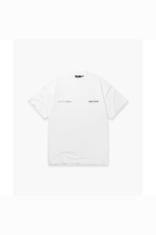 Angel2.0 Summer Set Loose Fit T-Shirt White-LightBlue