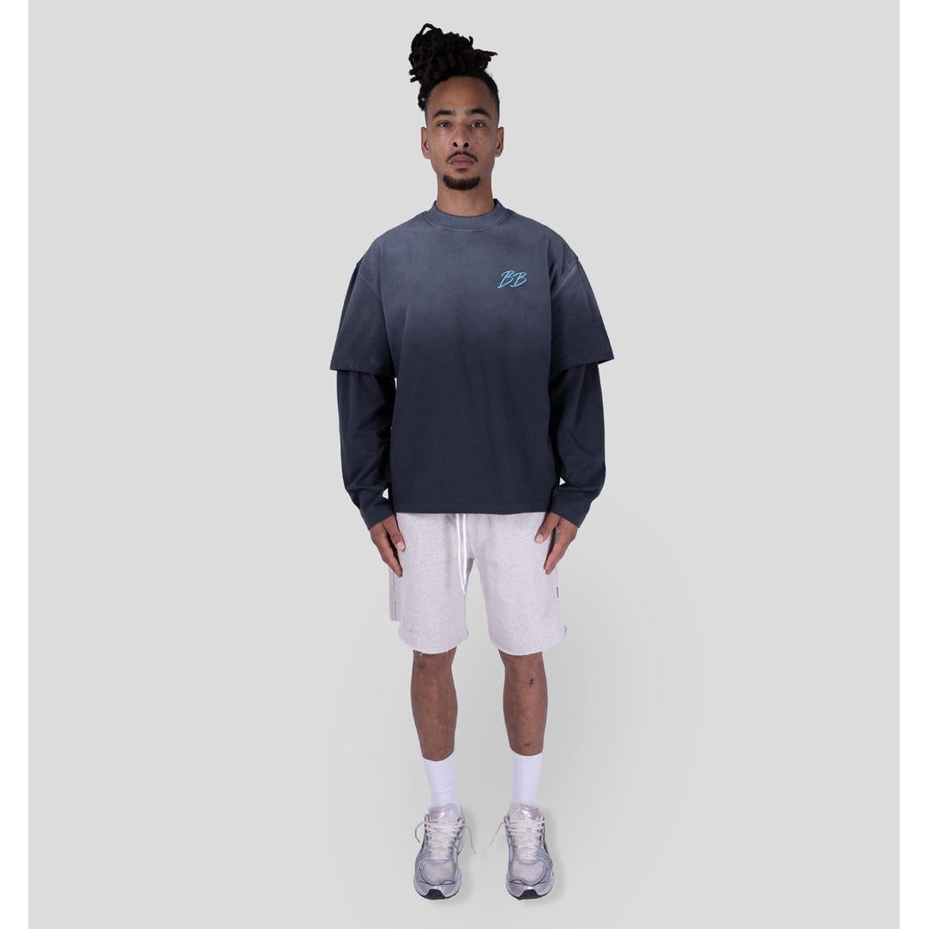 BRIXTON DOUBLE LAYER GREY / AQUA-Bobby Blanks-Mansion Clothing