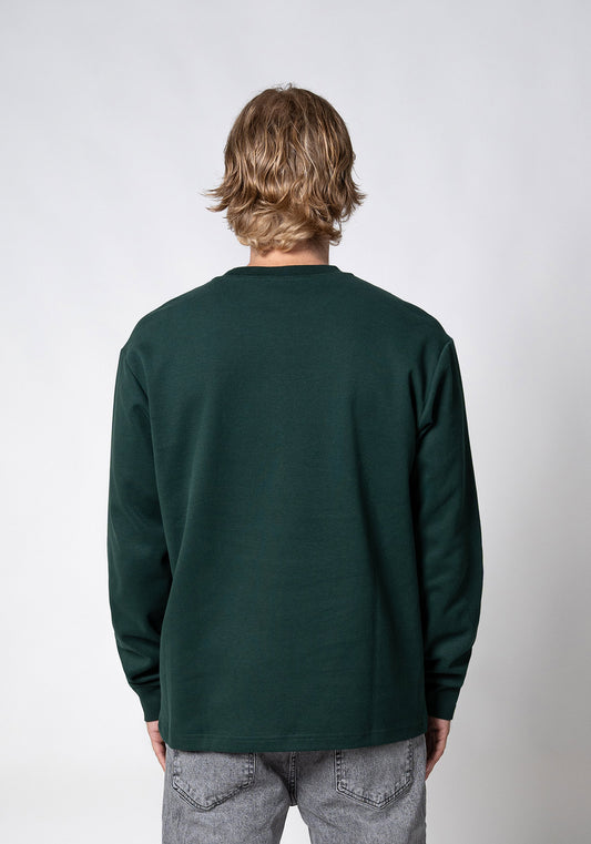 Bellingham Longsleeve Dark Green-wrong friends-Mansion Clothing