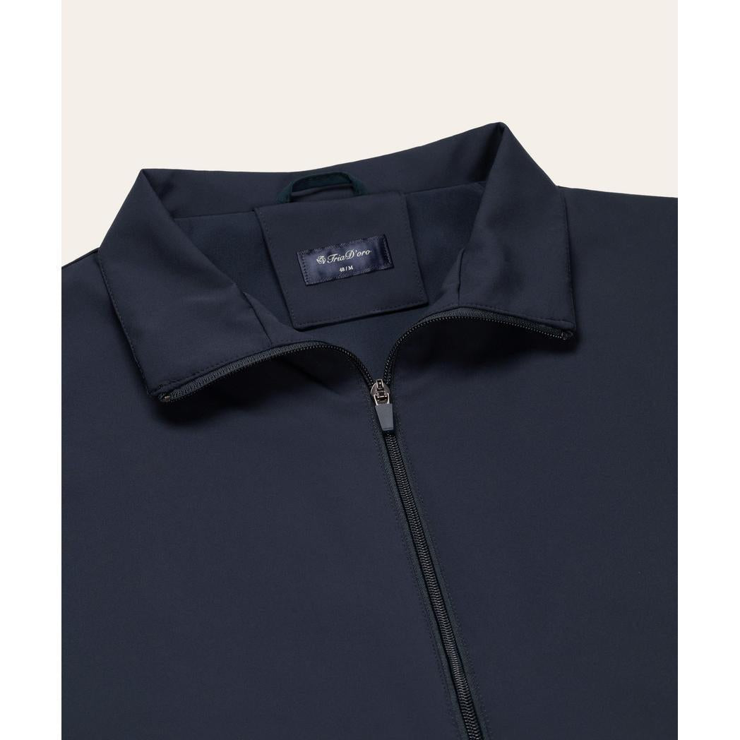 Bodywarmer Navy-Tria D'oro-Mansion Clothing