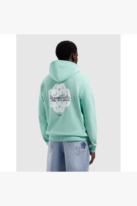 Bold Emblem Hoodie Mint