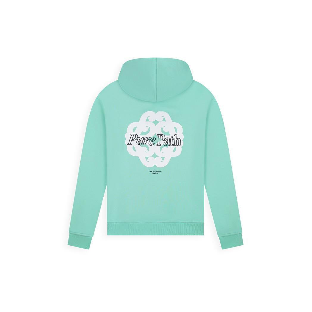 Bold Emblem Hoodie Mint