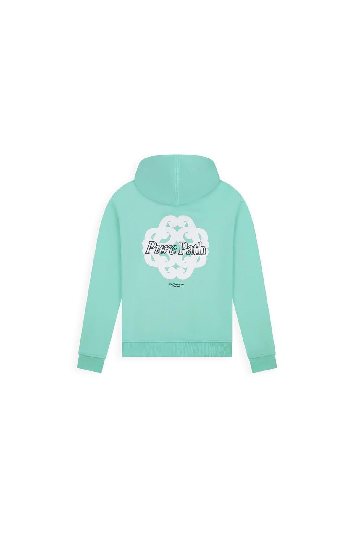 Bold Emblem Hoodie Mint