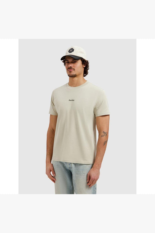 Bold Emblem T-shirt Sand