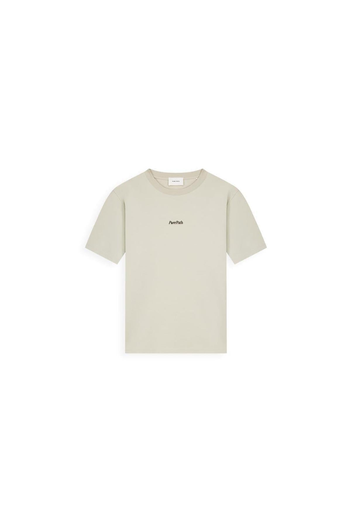 Bold Emblem T-shirt Sand
