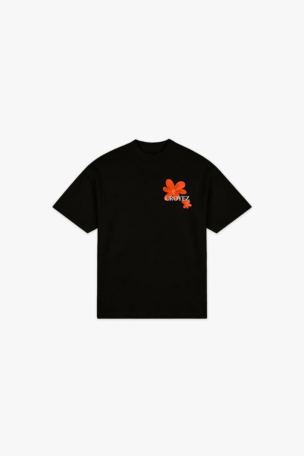 Botanique T-Shirt Black/Orange