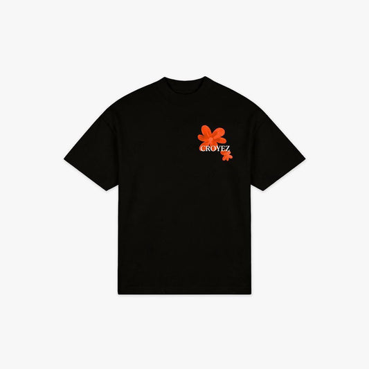 Botanique T-Shirt Black/Orange