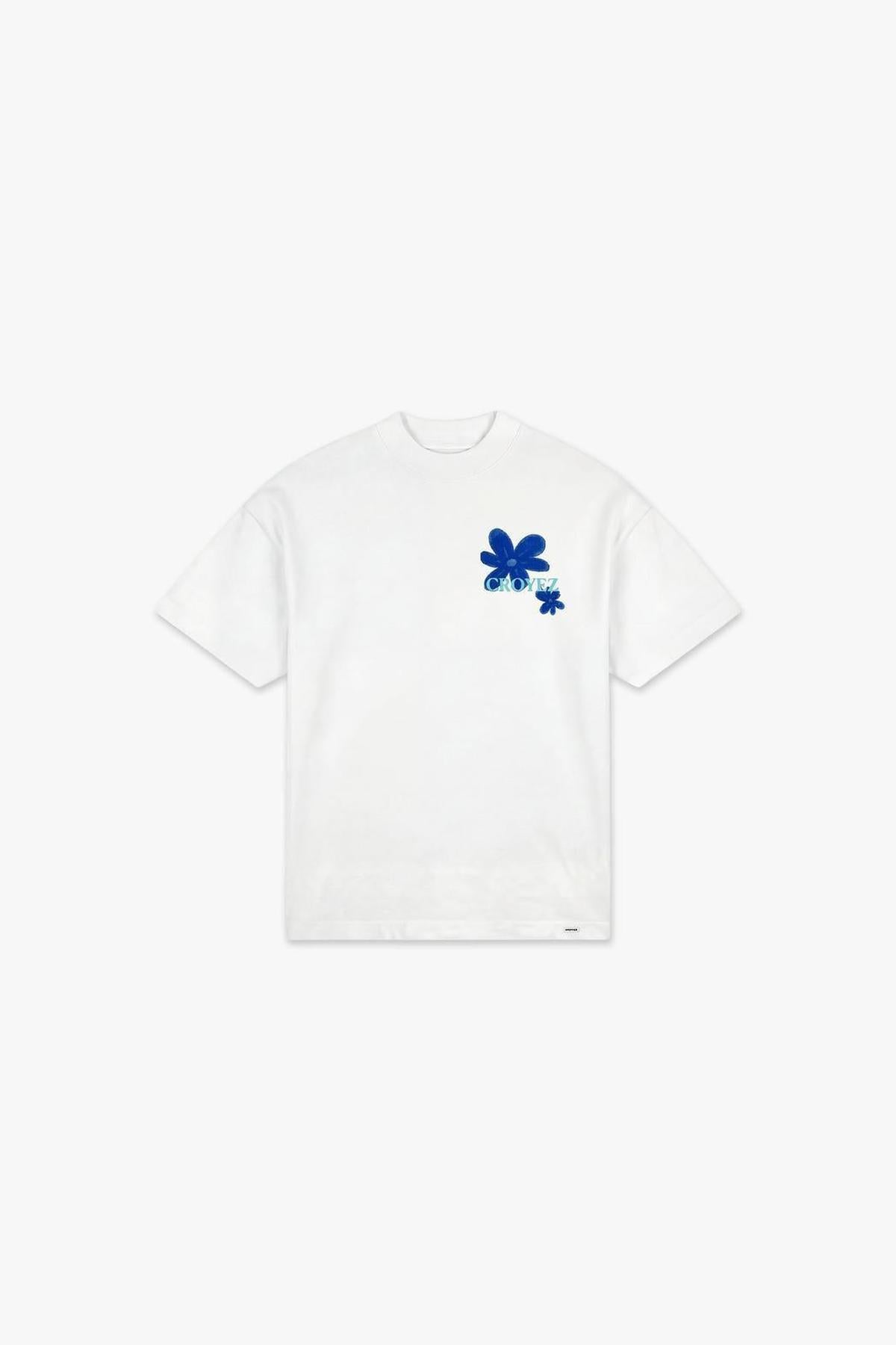 Botanique T-Shirt White/Tiffany Blue