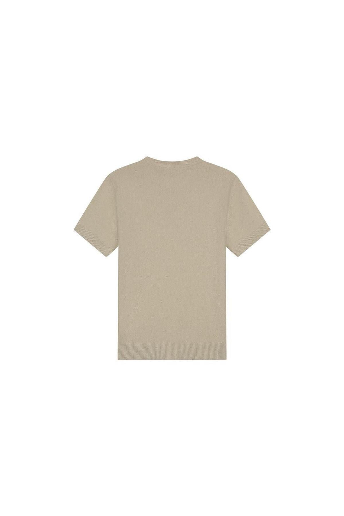 Bouclé T-Shirt Light Taupe