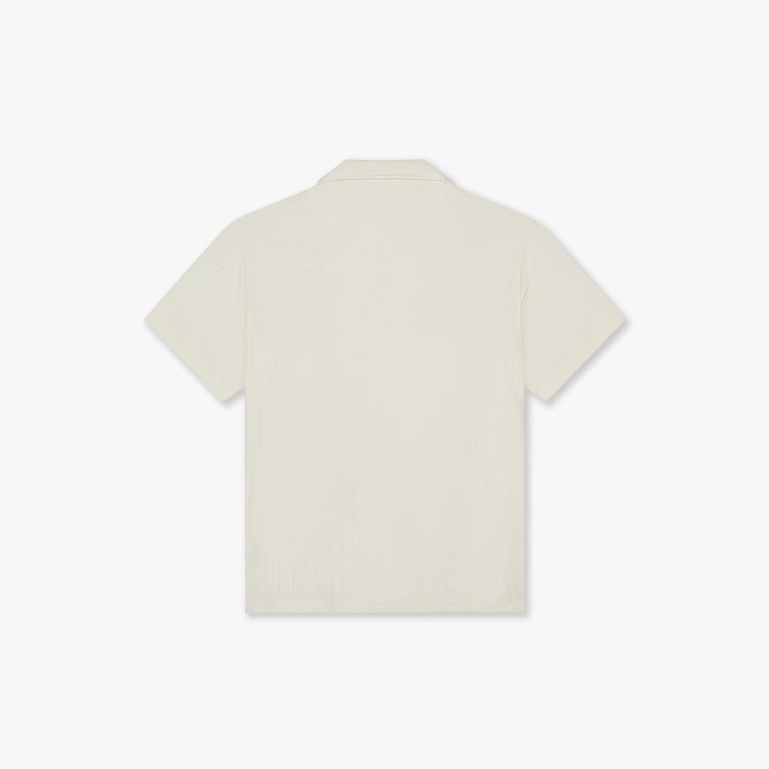 Plisse Shirt Off-White