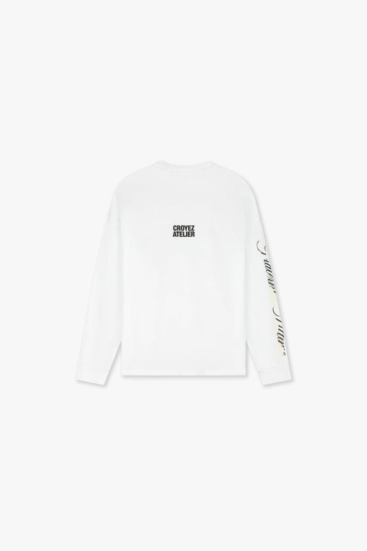 Camo Longsleeve White