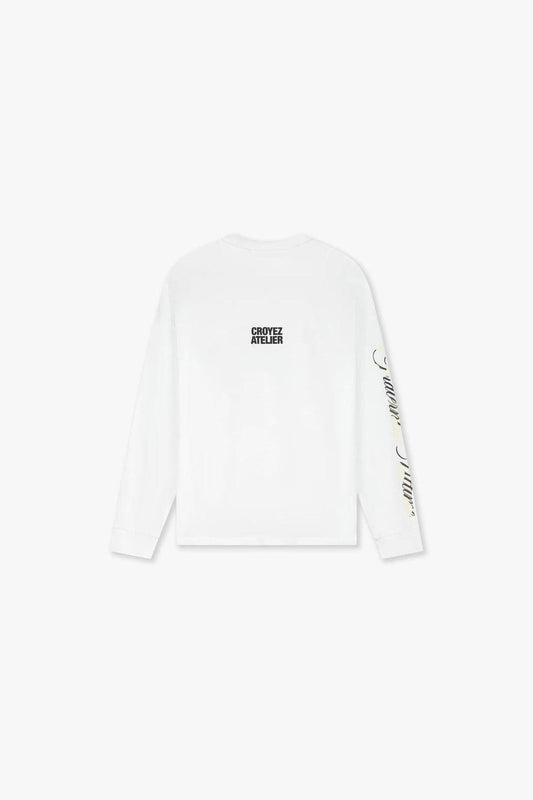Camo Longsleeve White