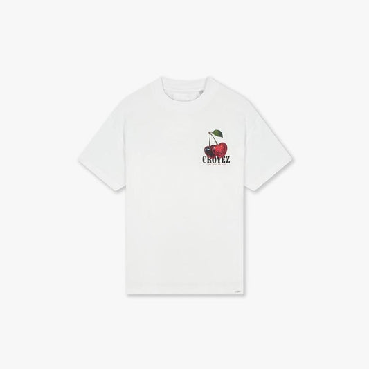 Cerise D'Amour T-Shirt White-Croyez-Mansion Clothing