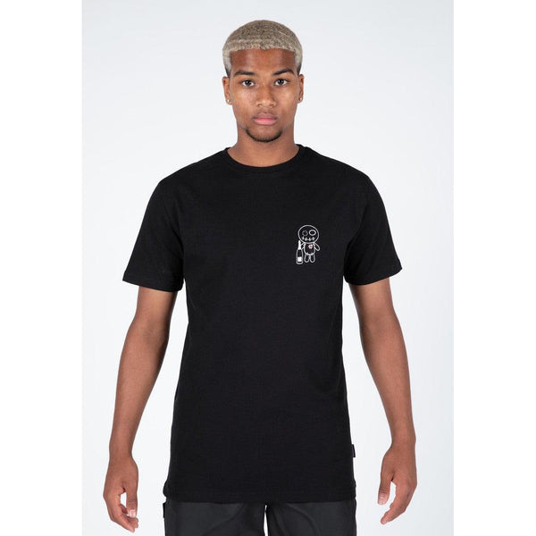 Champagne Showers T-shirt Black-wrong friends-Mansion Clothing