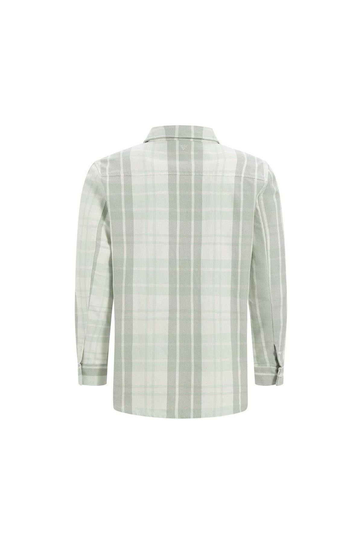 Checked Flannel Shirt - Mint