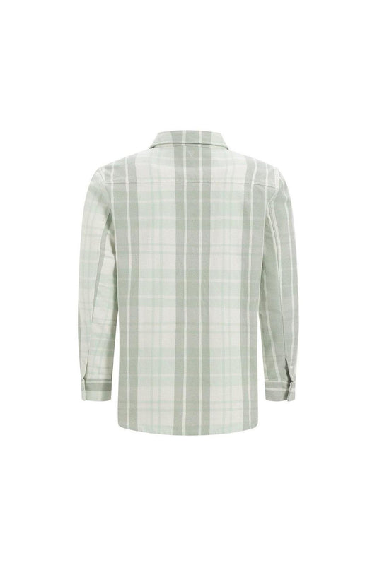 Checked Flannel Shirt - Mint