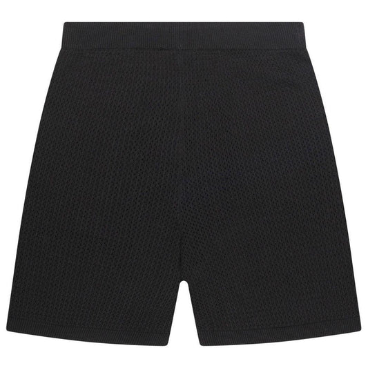 Crochet Boulevard Shorts Black