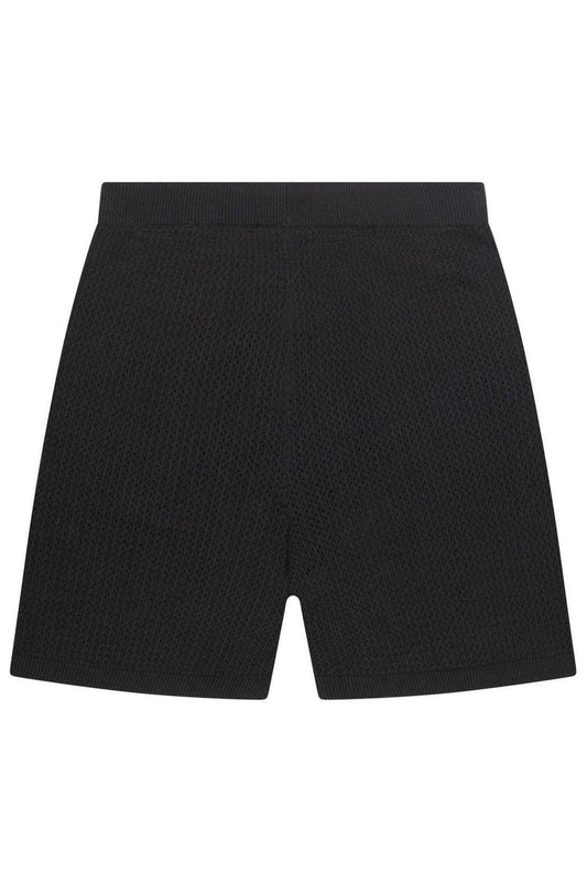 Crochet Boulevard Shorts Black