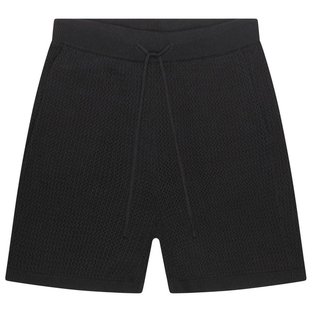 Crochet Boulevard Shorts Black
