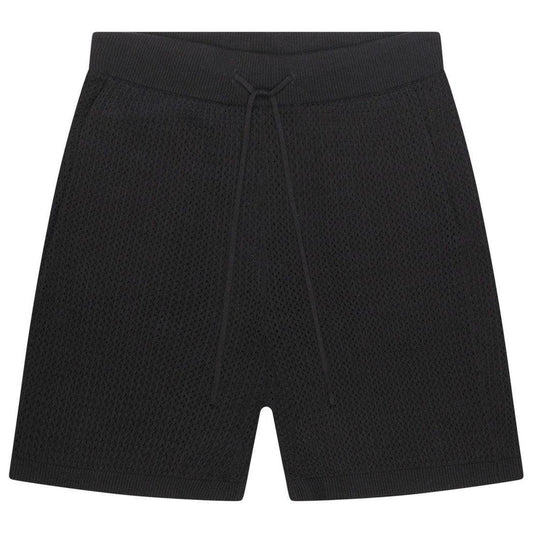 Crochet Boulevard Shorts Black