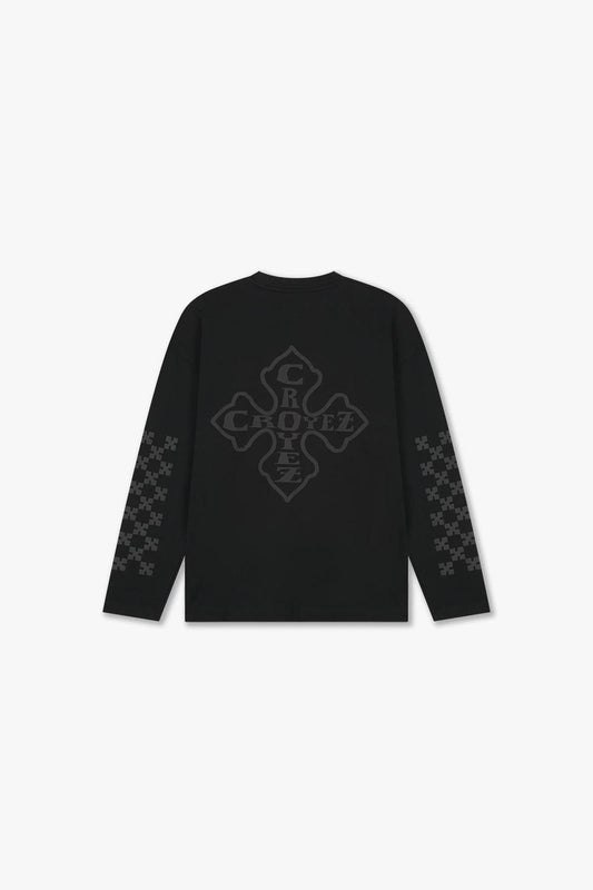 Croyez Cross Longsleeve Vintage Black