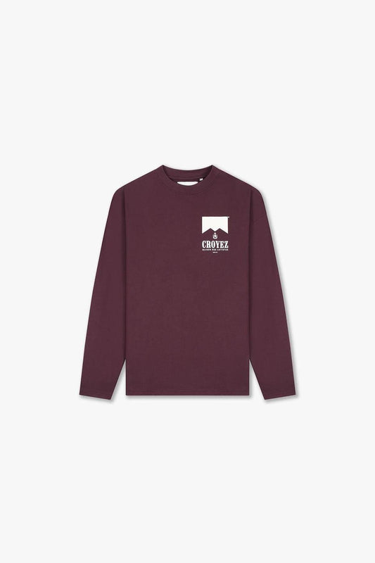 Croyez Maison Fumes Longsleeve Burgundy