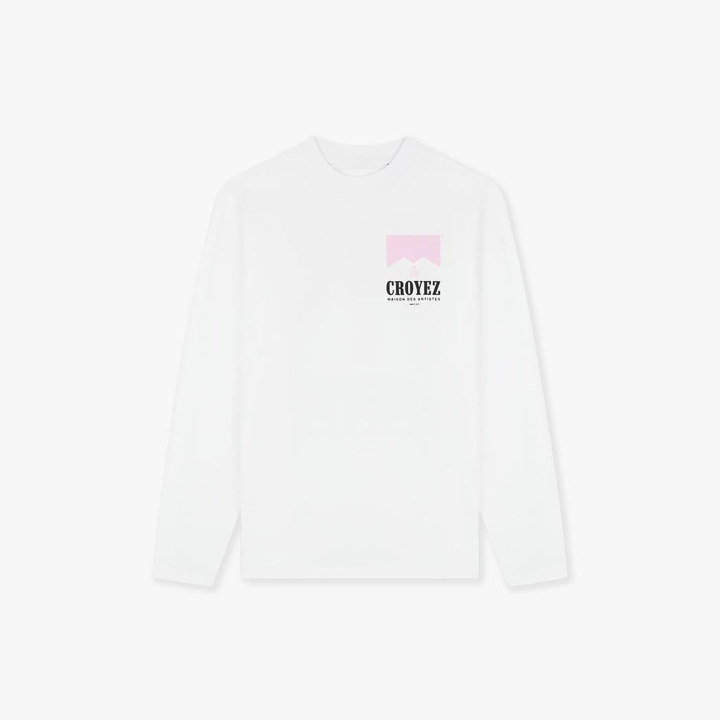 Croyez Maison Fumes Longsleeve White-Croyez-Mansion Clothing