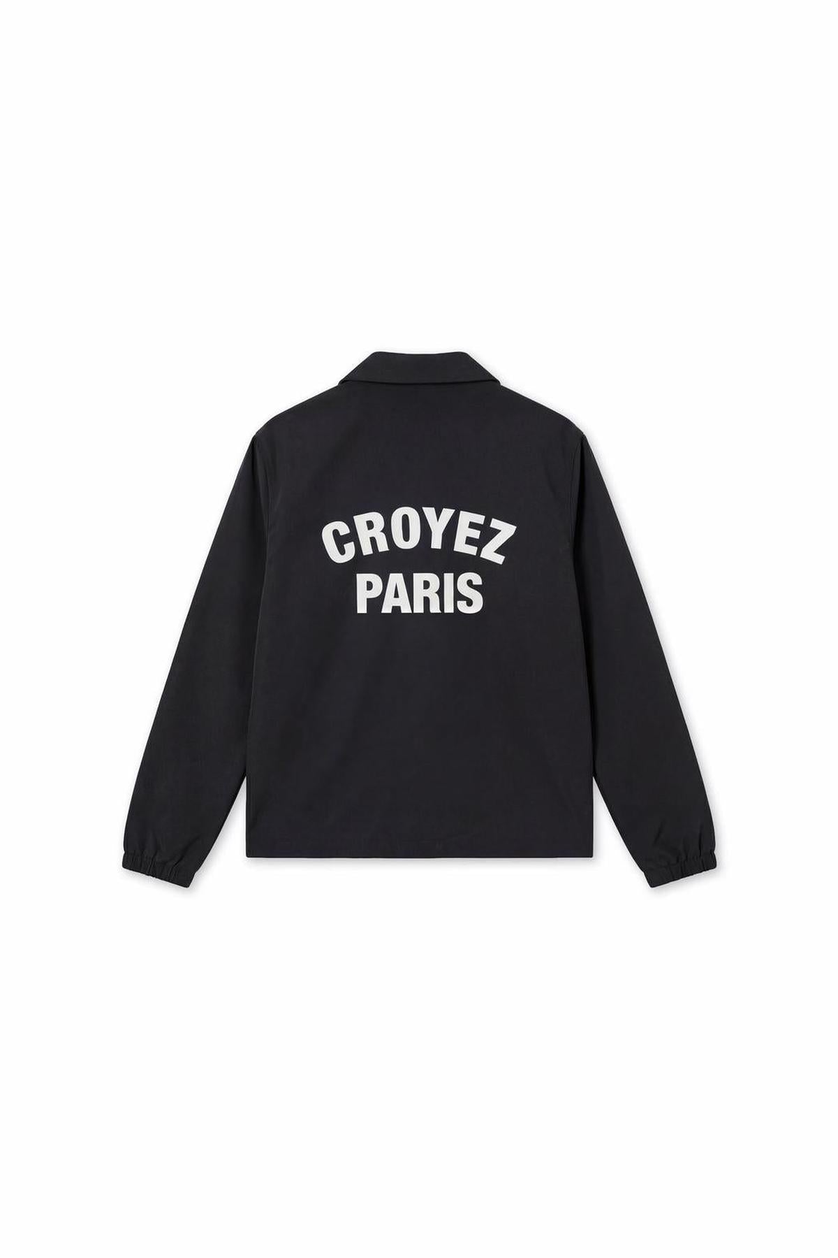 Croyez Paris Coach Jacket Black