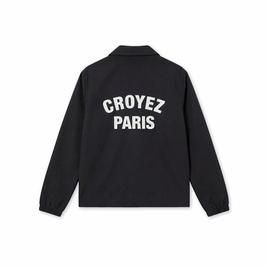 Croyez Paris Coach Jacket Black