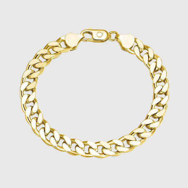 Cuban Bracelet Gold-Qream-Mansion Clothing