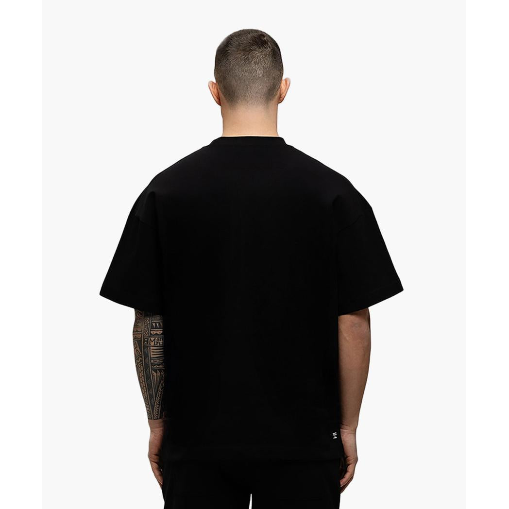 Custom Society Summer Set Loose Fit T-Shirt Black-JORCUSTOM-Mansion Clothing