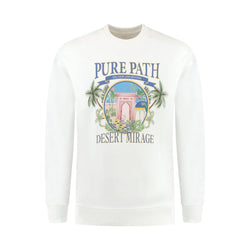 Desert Mirage Sweater - Off White-Pure Path-Mansion Clothing