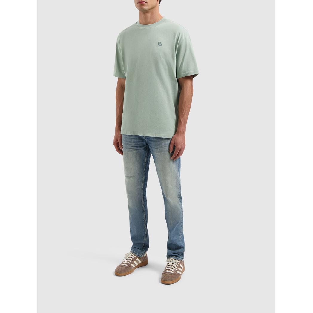 Essential Initials T-shirt Army Green