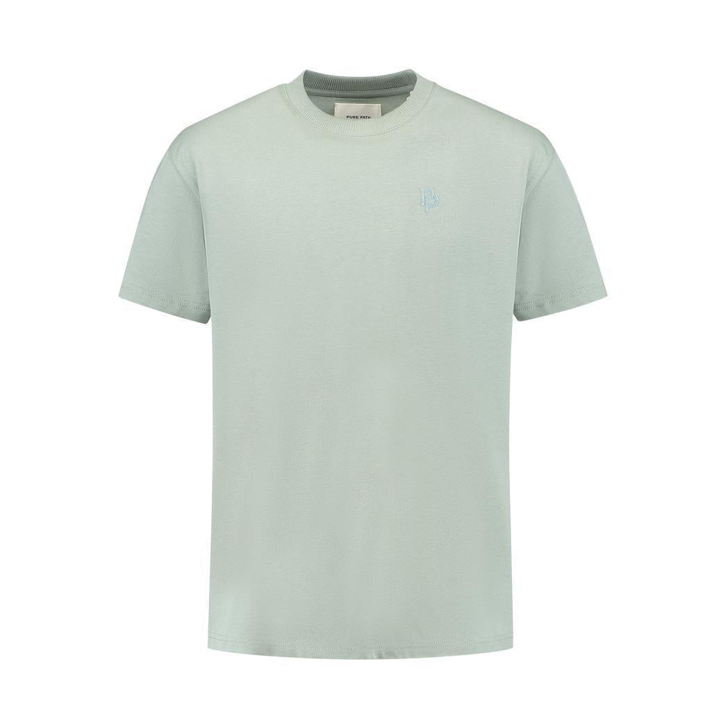 Essential Initials T-shirt Army Green