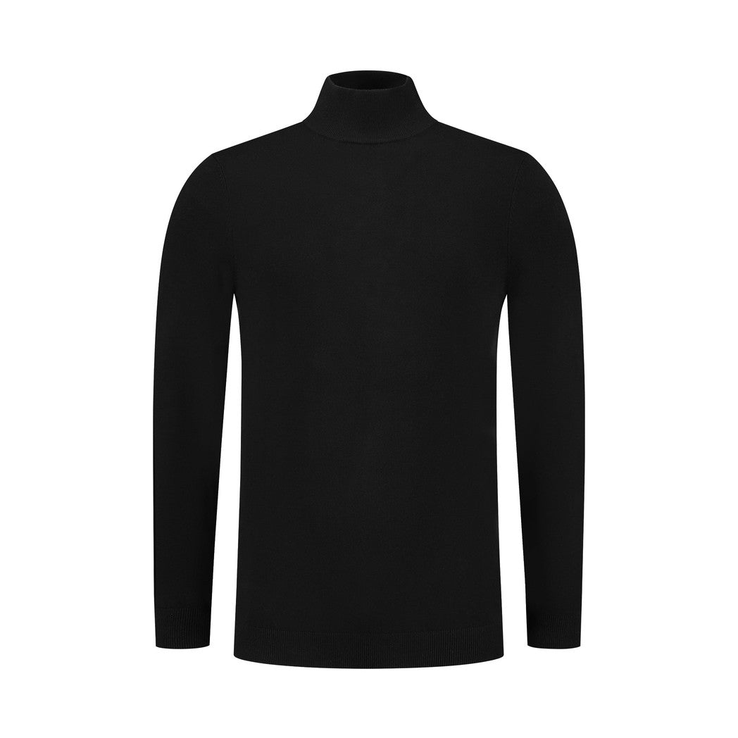 Essential Knit Mockneck - Black