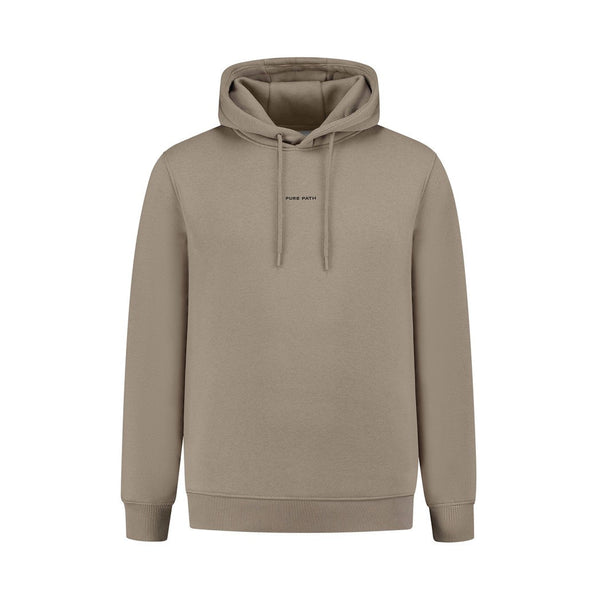 Essential Logo Hoodie - Taupe-Pure Path-Mansion Clothing