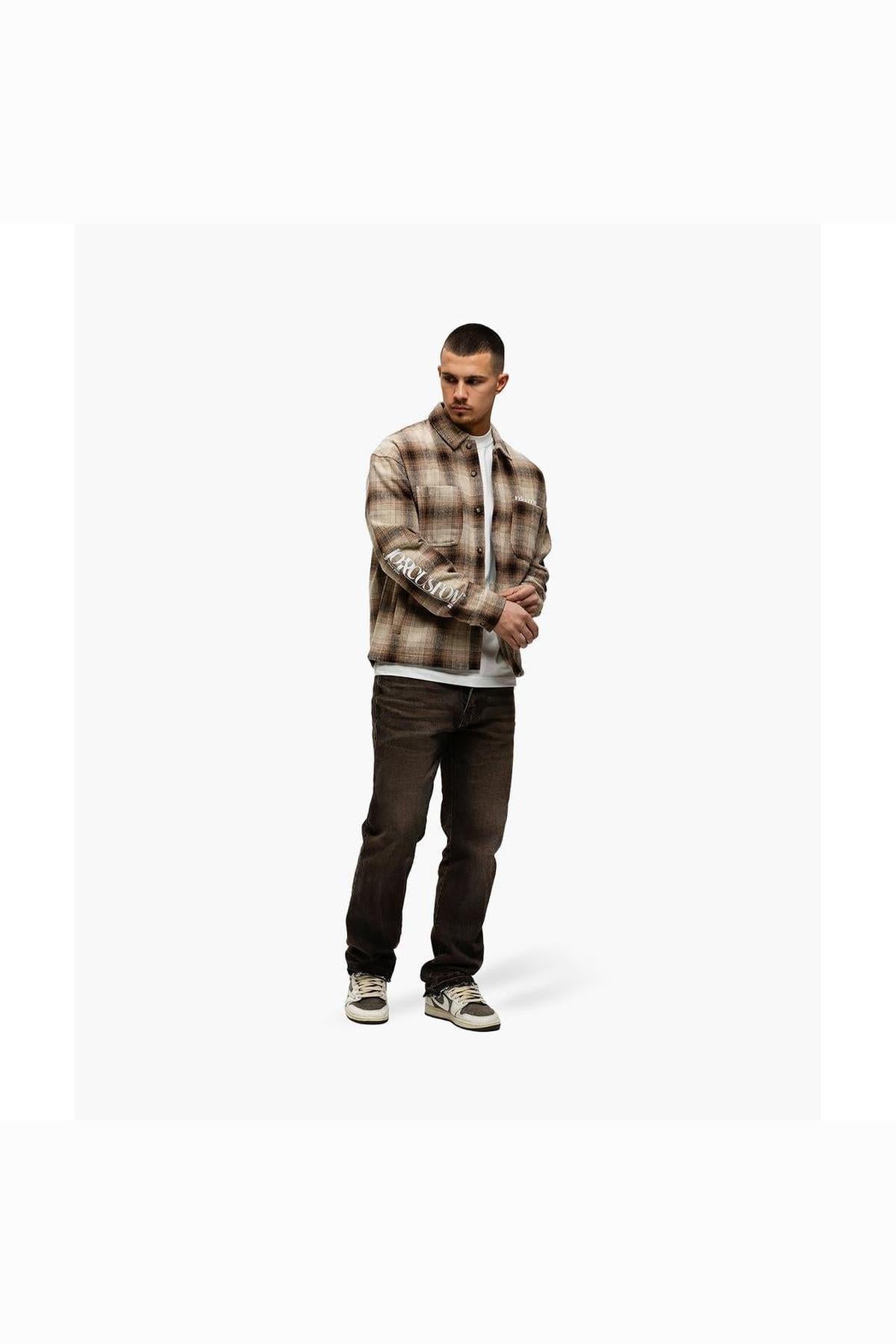 Flannel Jacket Brown