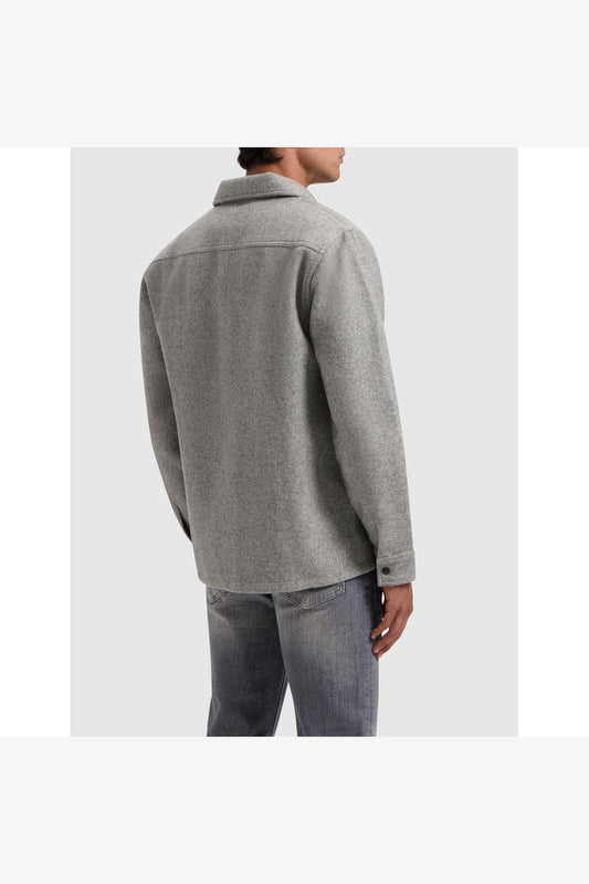 Flannel Overshirt Grey