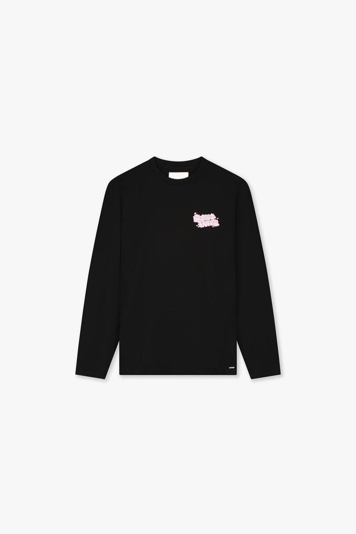 Fleur Heureuse Longsleeve Black