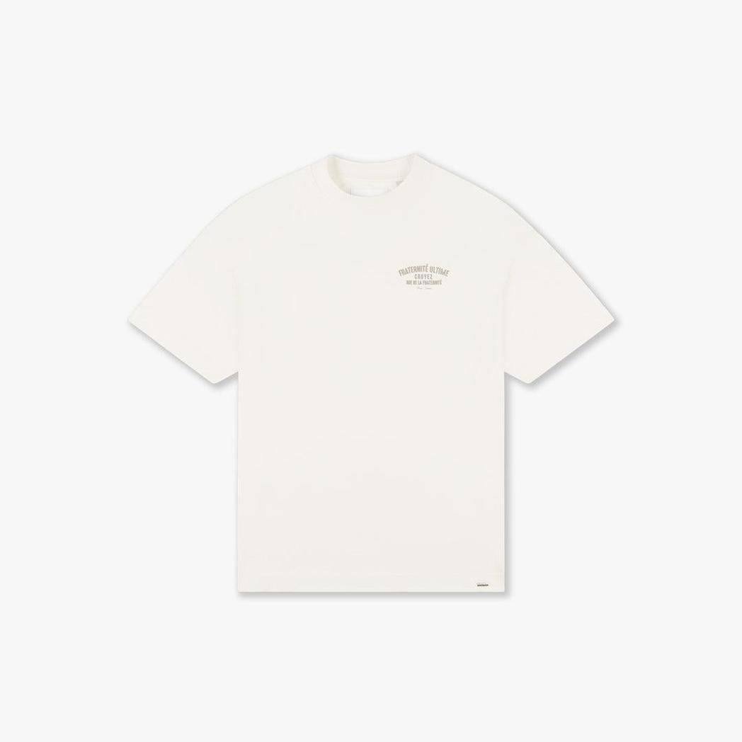 Fraternité oversized T-Shirt Off White