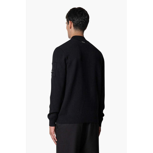 Fromanteel Knitted Vest Black-Quotrell-Mansion Clothing