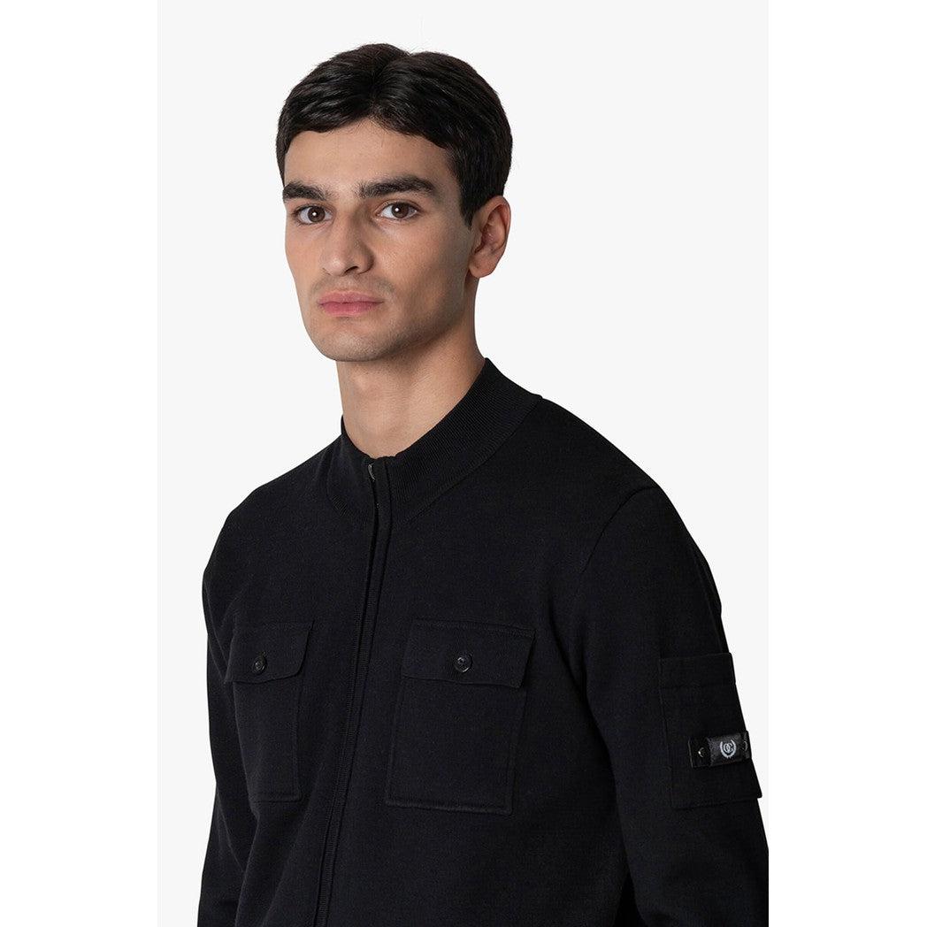 Fromanteel Knitted Vest Black-Quotrell-Mansion Clothing