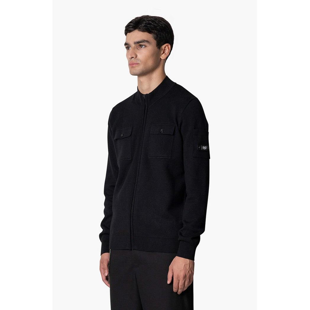 Fromanteel Knitted Vest Black-Quotrell-Mansion Clothing