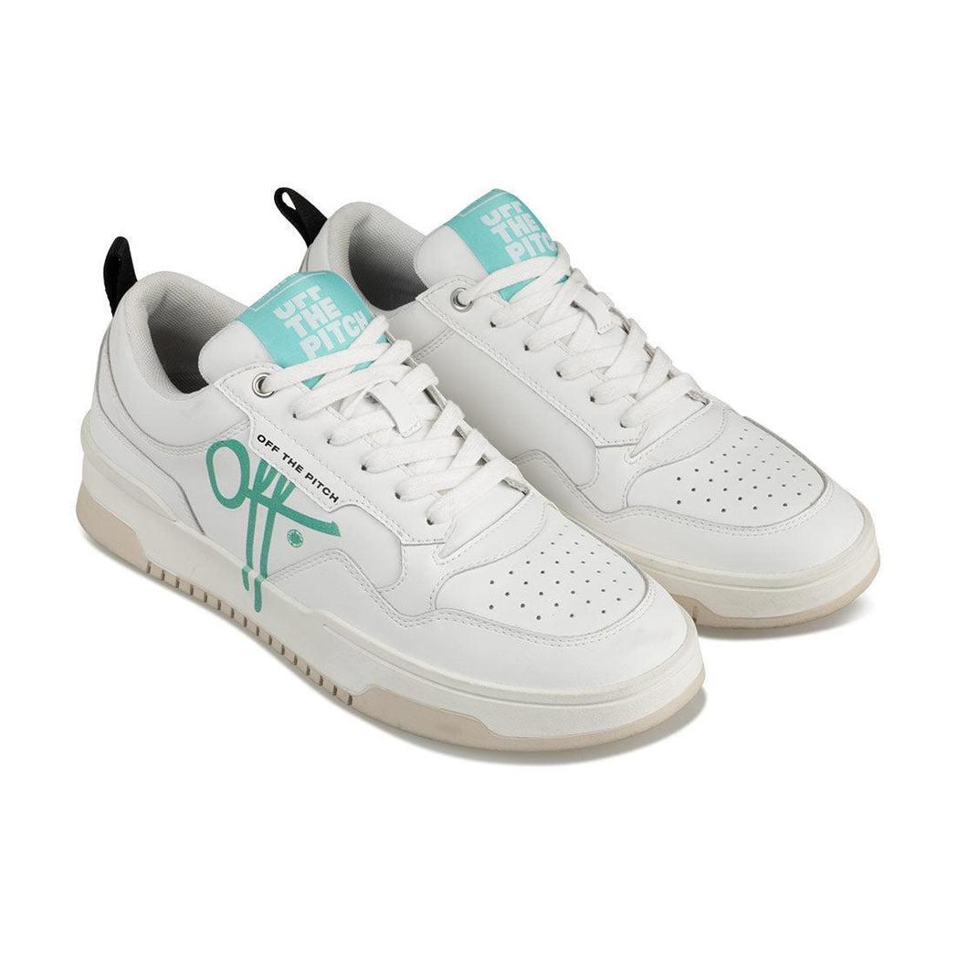 Full Stop Sneaker White/ Pool Blue-OFF THE PITCH-Mansion Clothing