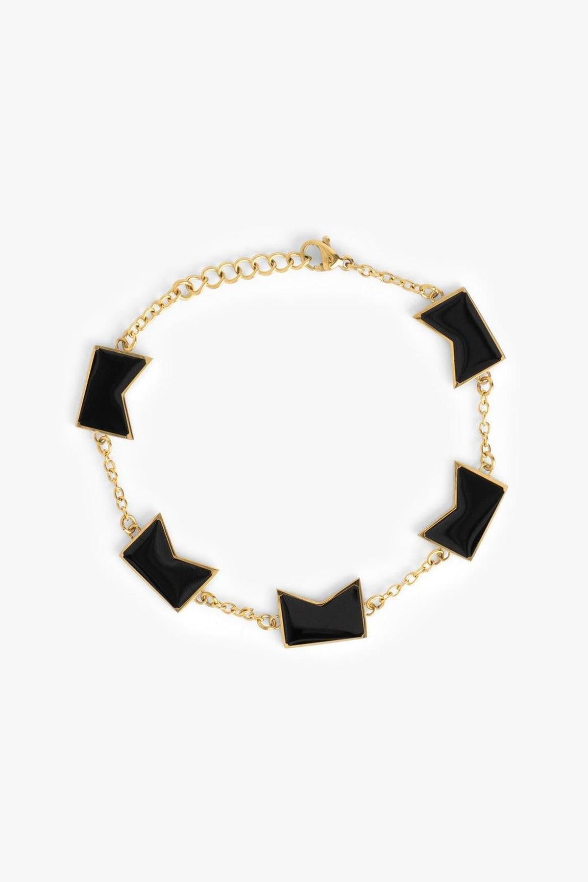 Fumes bracelet Gold/Black