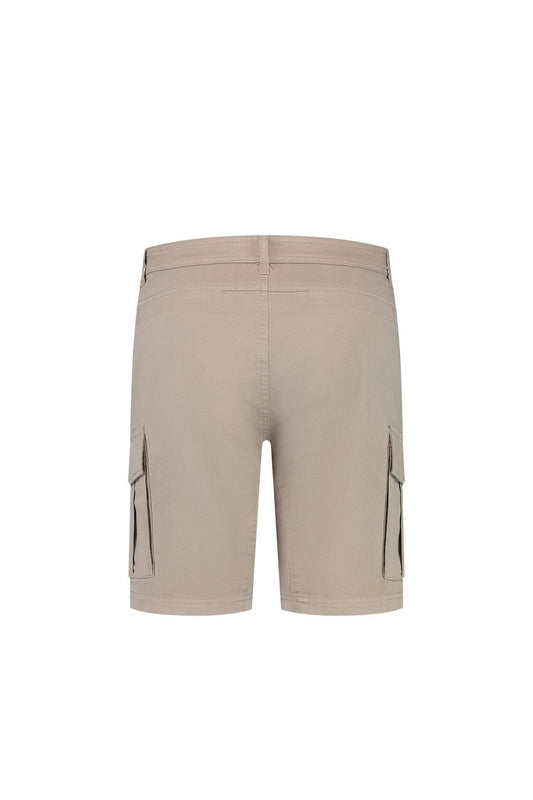 Garment Dye Cargo Shorts - Taupe