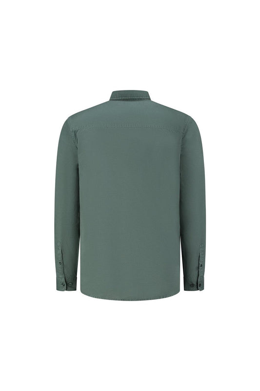 Garment Dye Shirt - Faded Green